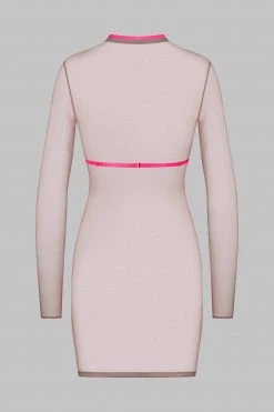 Maison Close Dress With Harness - Corps à Corps - Ginger Snap/Neon Pink/Gold 11 Maison Close Dress With Harness - Corps à Corps - Ginger Snap/Neon Pink/Gold