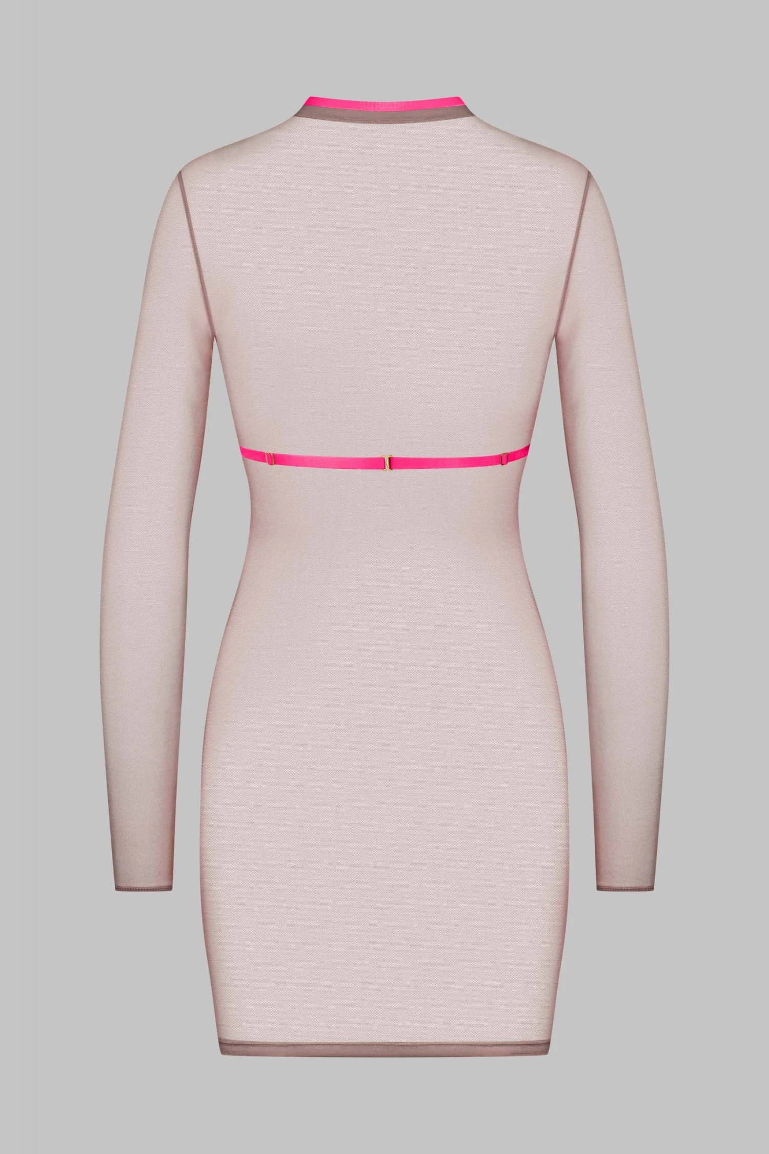 Maison Close Dress With Harness - Corps à Corps - Ginger Snap/Neon Pink/Gold 6 Maison Close Dress With Harness - Corps à Corps - Ginger Snap/Neon Pink/Gold