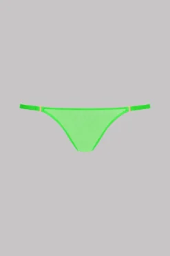 Maison Close Mini Thong - Corps à Corps Neon - Neon Green/Gold Corps à Corps Néon